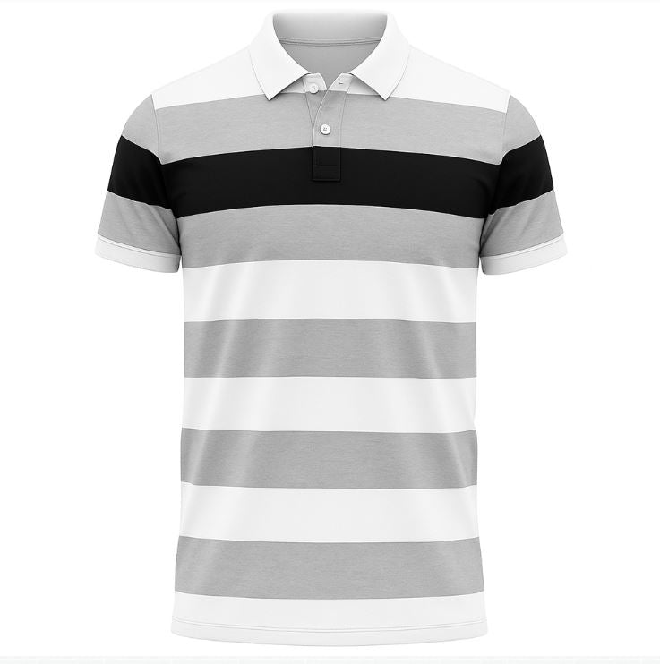 Stripe Polo T-shirt
